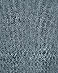 Canapé convertible 3 places en tissu texturé bleu MAYORA