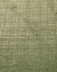 Canapé convertible avec coffre 3 places en velours chiné vert olive RALYA