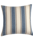 Coussin beige et bleu à rayures 45x45 cm RIVIERA
