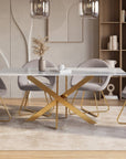 Lot de 2 chaises design en velours beige PETRA