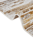 Tapis abstrait beige marron 160 x 230 cm PATINA