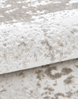 Tapis beige effet béton 160 x 230 cm MINERAL