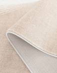 Tapis beige et gris à motifs blancs 160 x 230 cm PORTO