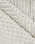 Tapis blanc écru à losanges beiges 160 x 230 cm ROUBY