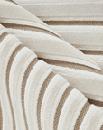 Tapis blanc écru à motifs chevrons 160 x 230 cm AMELIO
