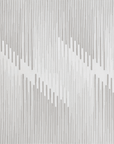 Tapis gris à lignes asymétriques 200 x 290 cm VENISE