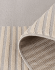Tapis gris et beige à motifs 160 x 230 cm LYAH
