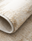 Tapis gris et beige à motifs 200 x 290 cm PISE
