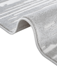 Tapis gris et blanc 160 x 230 cm FROST