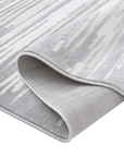 Tapis gris et blanc 200x 290 cm FROST