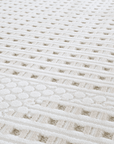 Tapis gris et taupe à motifs graphique 160 x 230 cm SIRMA