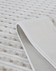 Tapis gris et taupe à motifs graphique 160 x 230 cm SIRMA