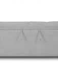 Canapé convertible express 3 places en tissu gris ISANDRO