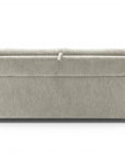 Canapé convertible express 3 places en velours chiné beige AMAURY