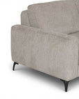Canapé convertible express 3 places en velours chiné beige NONA