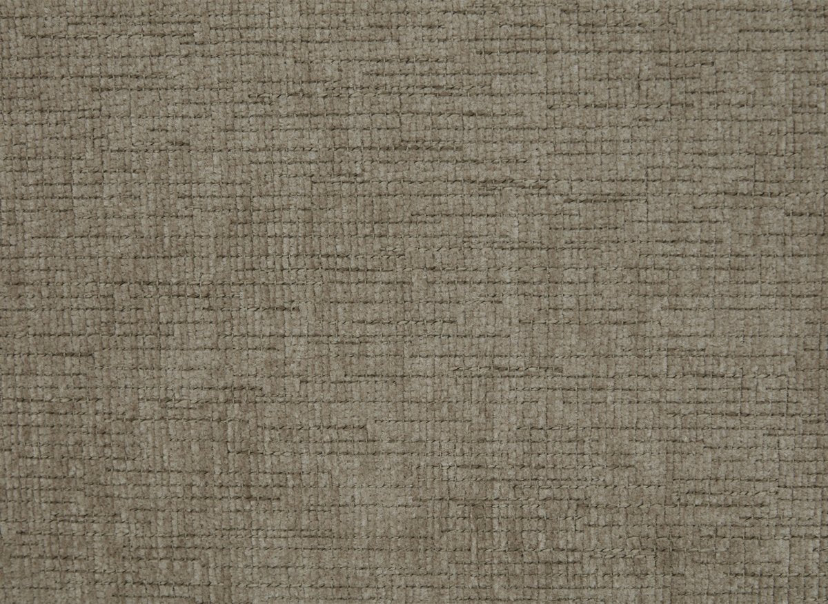 Canapé convertible express 3 places en velours texturé taupe CALEB
