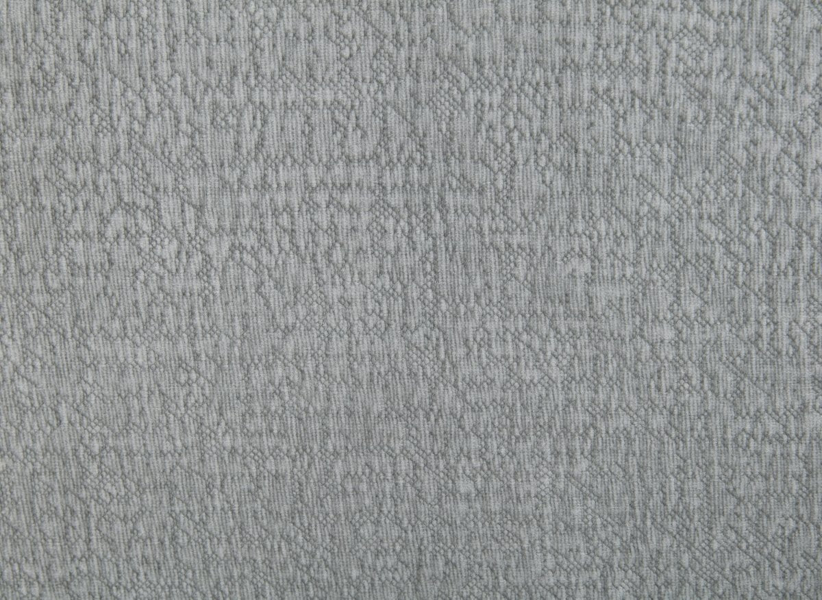 Canapé d'angle en velours tissé gris clair avec dossier réglable ADONIS - Angle gauche