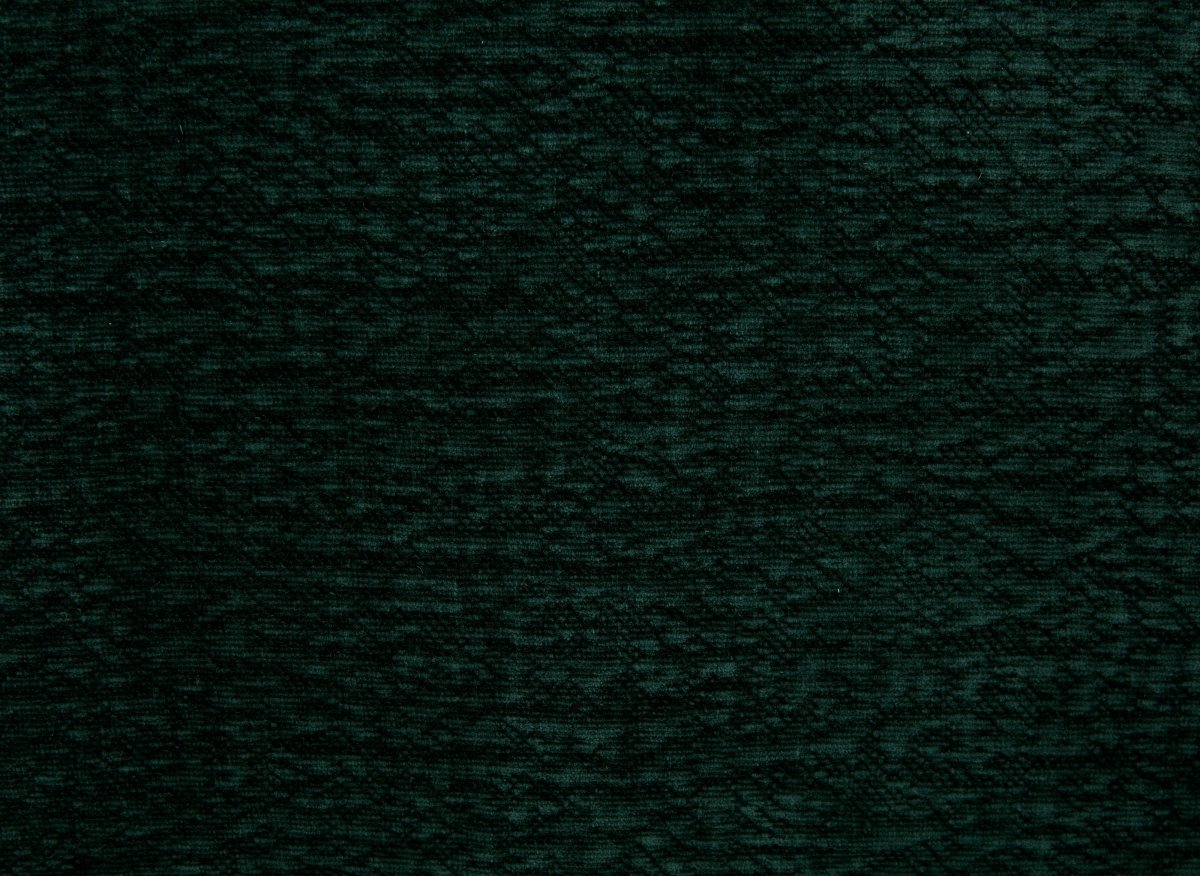 Canapé d'angle en velours tissé vert sapin avec dossier réglable ADONIS - Angle droit