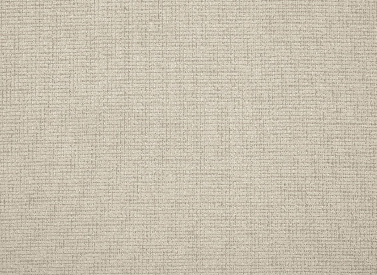 Canapé d'angle relax en velours texturé beige FEDORA - Angle gauche