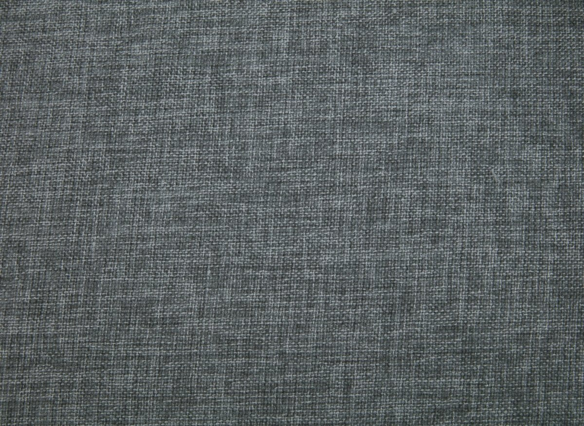 Canapé droit 3 places en velours chiné gris ABELIA