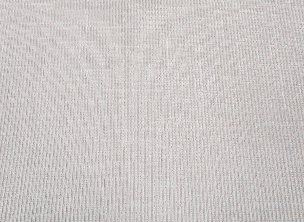 Canapé panoramique convertible avec coffre en velours chiné beige MARIANO- Angle droit