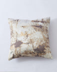 Coussin beige à motifs marrons 45x45 cm CASA