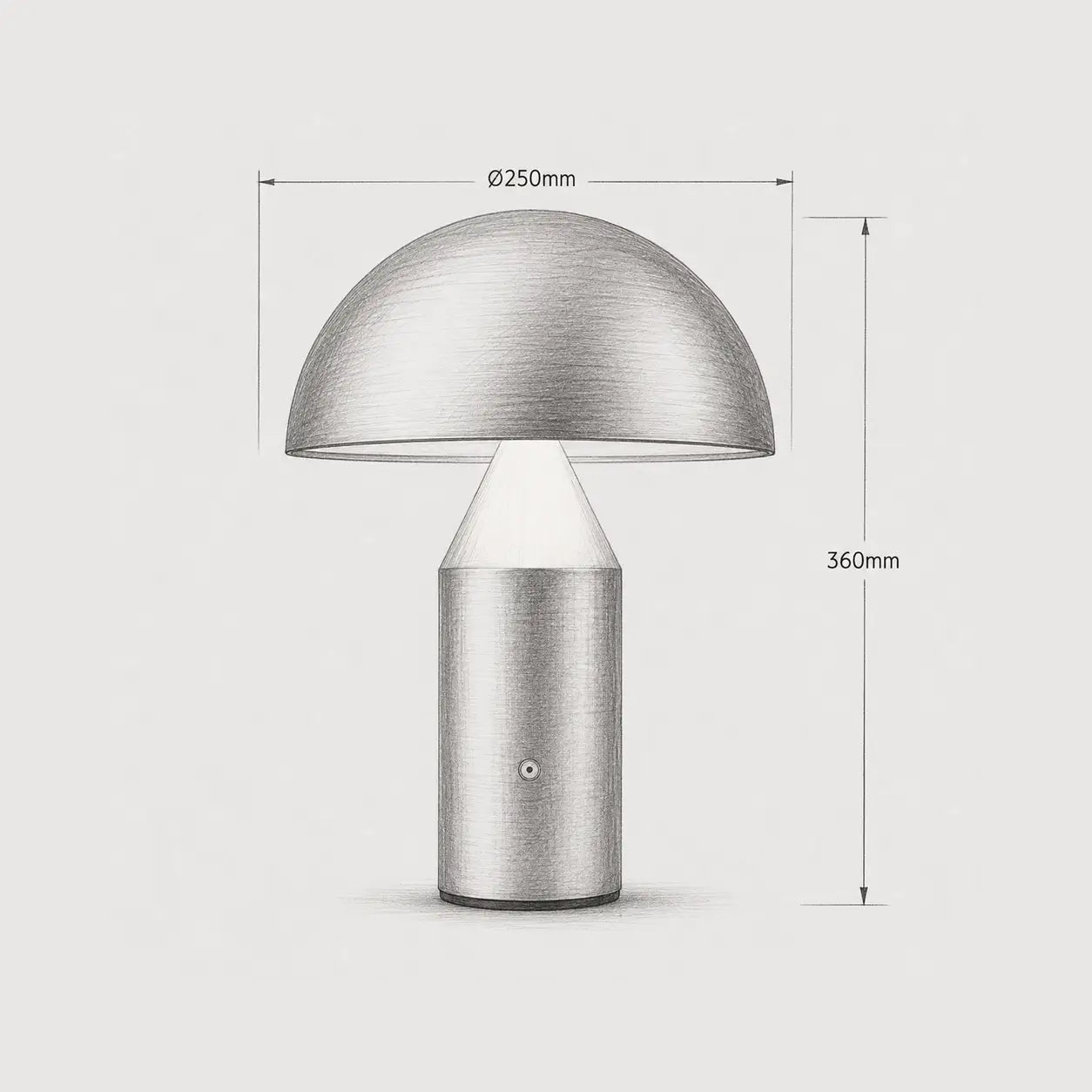 Lampe de bureau sans fil | Aurata