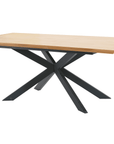 Table à manger extensible couleur bois 10 personnes 160-200 cm ODINE