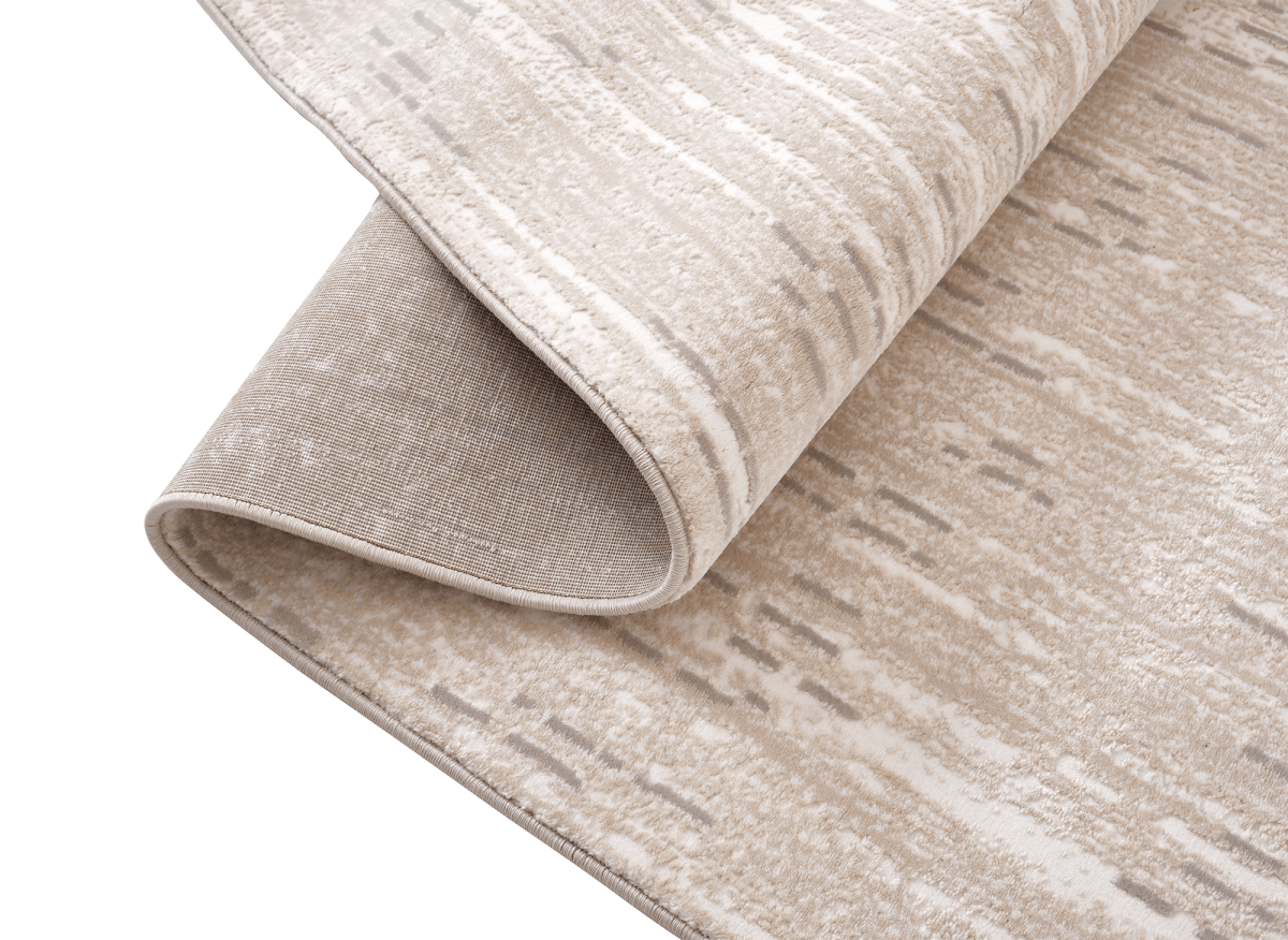 Tapis beige à motifs 160 x 230 cm SEYA
