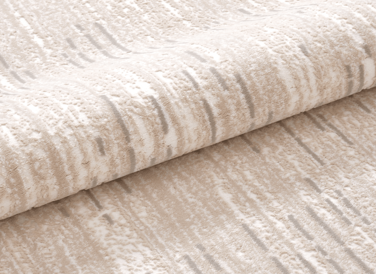 Tapis beige à motifs 160 x 230 cm SEYA