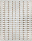 Tapis beige à motifs hexagonal 160 x 230 cm KELVYN