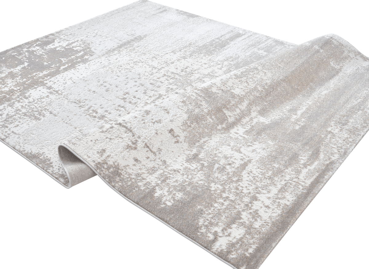 Tapis beige effet béton 200 x 290 cm MINERAL