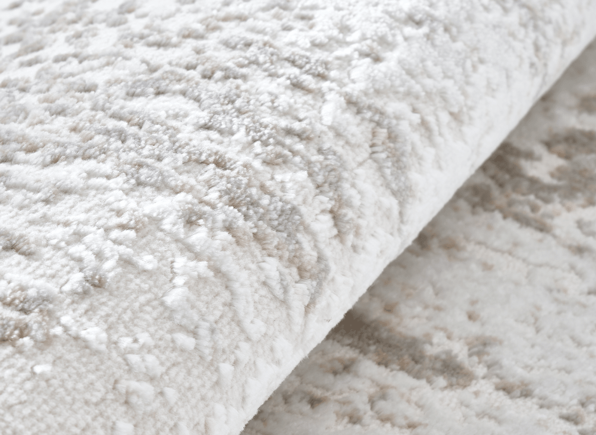 Tapis beige effet béton 200 x 290 cm MINERAL