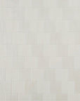 Tapis blanc écru à carreaux texturés 200 x 290 cm KARLINE