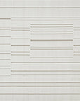 Tapis blanc écru à lignes asymétriques beiges 160 x 230 cm AYLAN