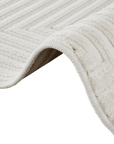 Tapis blanc écru à losanges beiges 200 x 290 cm ROUBY
