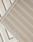 Tapis blanc écru à motifs chevrons  200 x 290 cm AMELIO