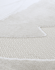 Tapis gris à motif circulaire 200 x 290 cm SYDNEY