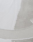 Tapis gris à motif circulaire 200 x 290 cm SYDNEY