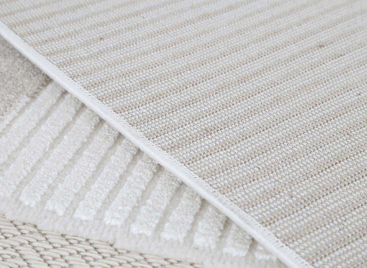 Tapis gris à motif circulaire 200 x 290 cm SYDNEY