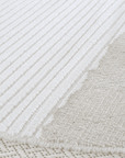 Tapis gris à motif circulaire 200 x 290 cm SYDNEY