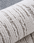 Tapis gris à motifs 200 x 290 cm BRIDGE