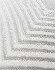 Tapis gris à motifs ronds 200 x 290 cm UTAH
