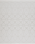 Tapis gris à motifs rosaces 200 x 290 cm SINGAPOUR