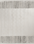 Tapis gris à tissu texturé 160 x 230 cm SOLIS