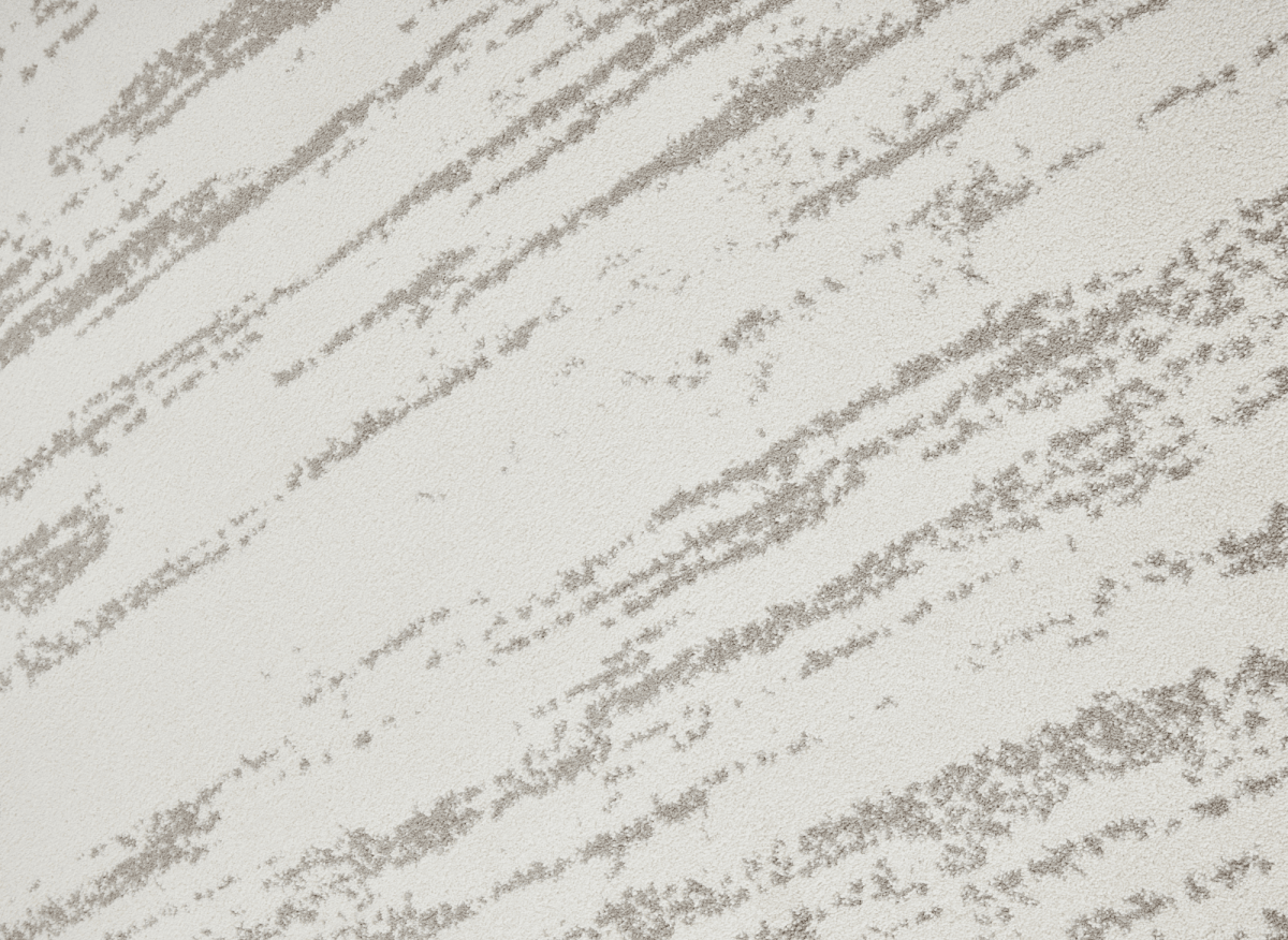Tapis strié beige et gris 160 x 230 cm NOEA